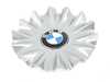 Genuine BMW HUB CAP, SILVER 36136868053 View 2
