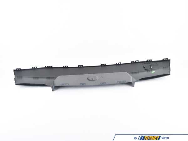 Genuine BMW Genuine BMW Cover, Bumper, Rear Primed 51127370664