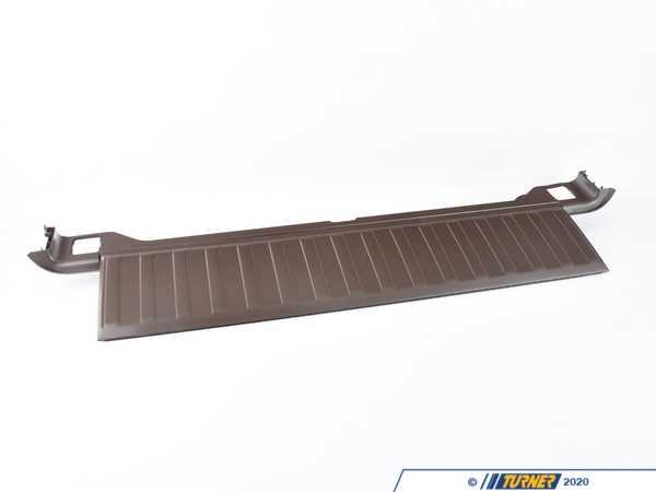 Genuine BMW Loading Sill Cover - Tobacco - E70 51476969601