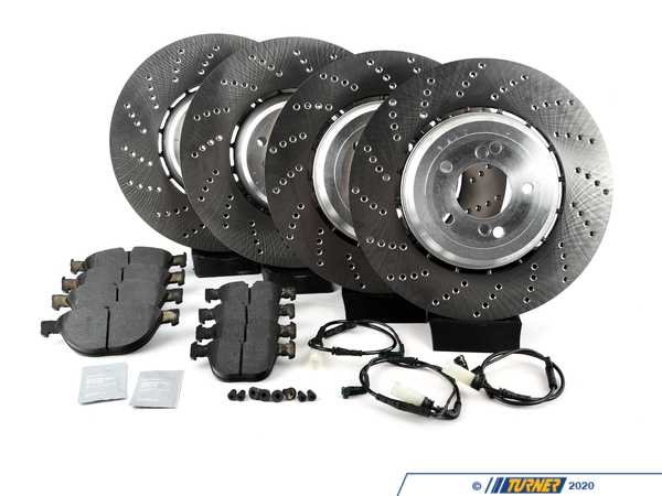 Packaged by Turner Front & Rear Brake Service Kit - E60, E63, E64 34112282805TKT