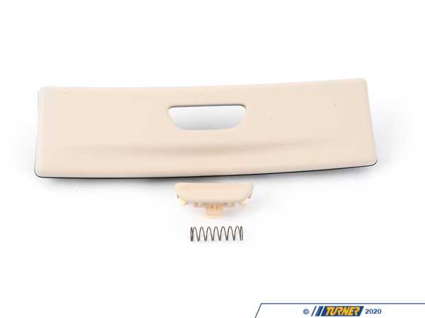 Genuine BMW Cup Holder Cover - Elf.White - G11 52207407955
