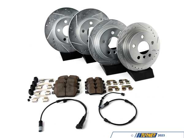 Power Stop Powerstop Z23 Evolution Sport Performance Front & Rear Brake Service Kit  K7978
