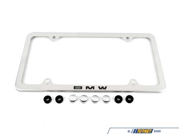 Genuine BMW BRUSHED SLIMLINE WIT 82122456420