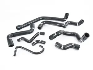 MINI R55 to R59 Forge Silicone Coolant Hose Set Black - Set Of 8