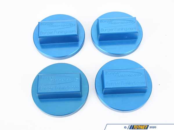 Burger Motorsports BMW / MINI Jack Pad Adapters - Blue - Set Of 4  BMWJACKPADBLUE4