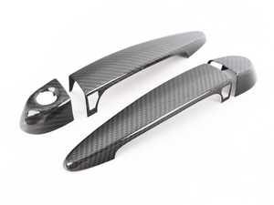 Autotecknic Dry Carbon Fiber Door Handle Trim Set - W/ Comfort Access - F82/F83 M4