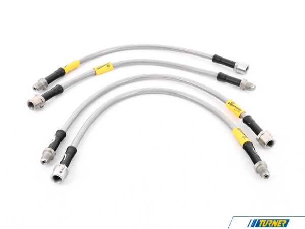Goodridge Goodridge Stainless Steel Brake Line Kit - Front & Rear - 31021 - E38 7 Series 31021