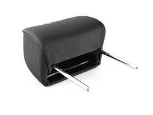 Headrest Leather - Black - E46