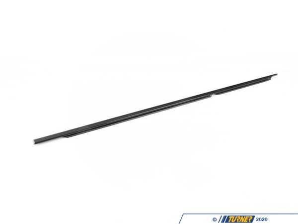 Genuine BMW Channel Cover Outer Door Rear Right - Gloss Black - F10 51357209710