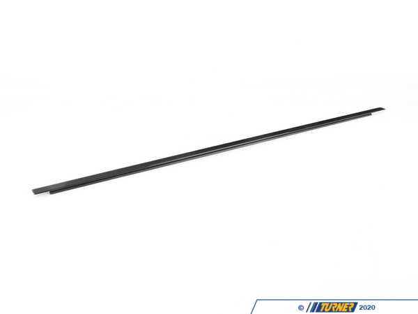 Genuine BMW Genuine BMW Channel Cover,exterior,door, - 51337209726 - Gloss Black 51337209726