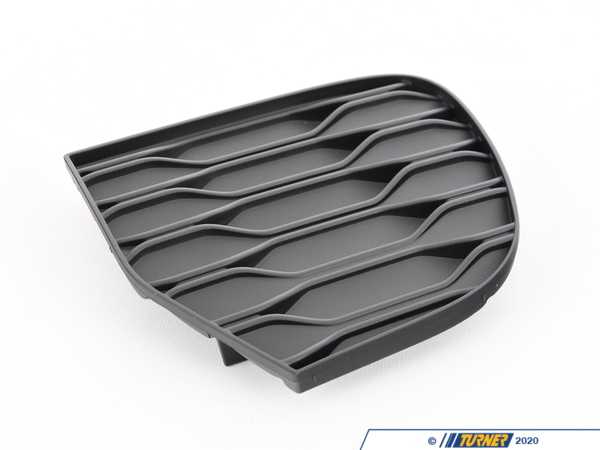 Genuine BMW GRILL, BUMPER, REAR RIGHT 51127351656