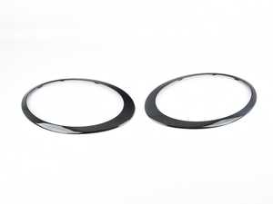 Headlight Trim Ring Black Line - Set
