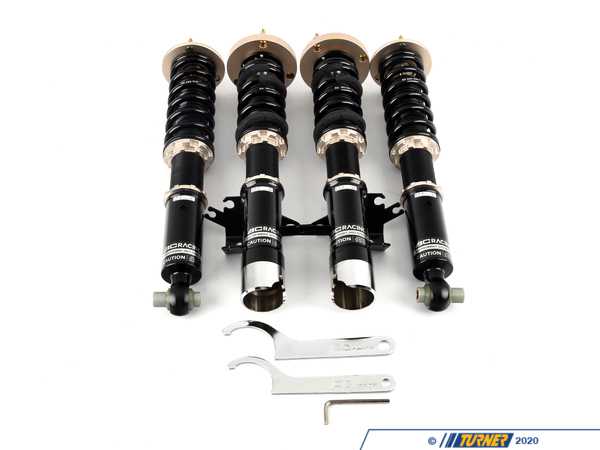 BC Racing BC Racing BR Series Coilover Suspension Kit - 55mm Front Strut (Weld-In) - E34 525i 530i 535i 540i I-28-BR