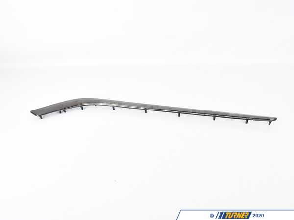 Genuine BMW Genuine BMW Accent Molding, Front Left - 51418063549 51418063549