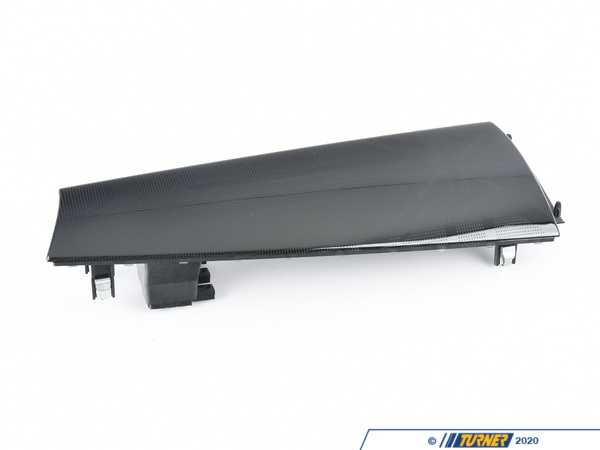 Genuine MINI Trim Cover Right - MINI Yours Black Illuminated  51456819876