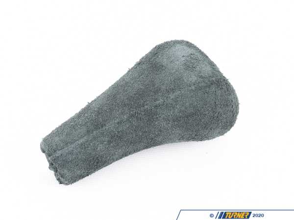Genuine BMW Rough Leather Gear Shift Knob - Schwarz - E36 25119068412