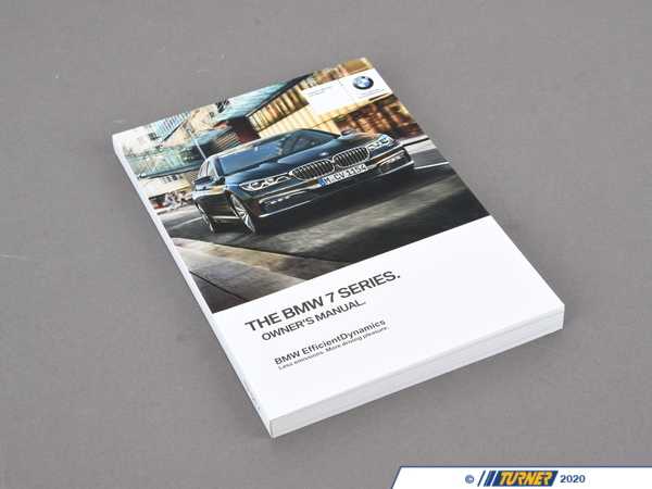 Genuine BMW Owner's Manual For G11, G12 - Enusenus - G11 01402970547