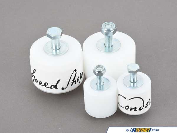 Condor Speed Shop Condor Speed Shop Solid UHMW M20 Motor Mount Set & Transmission Mounts - E30 w/ M20 M20M_TRANS