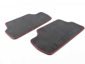 Rear Carpet Factory Floor Mats Set JCW Pro Newer Design - Priced As Set 