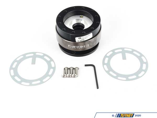 NRG NRG Quick Release - Black/Chrome SRK-200-1BK