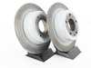 Genuine BMW Rear Brake Rotors Pair - (300x12) 34211165257 View 1