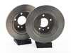 Genuine BMW Rear Brake Rotors Pair - (300x12) 34211165257 View 2