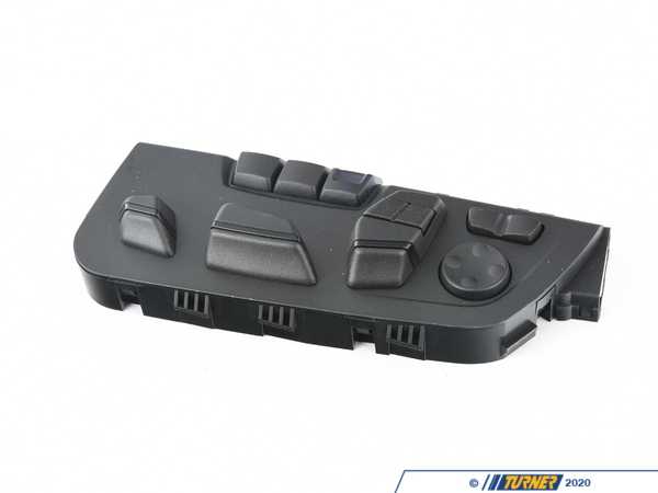 Genuine BMW Genuine BMW Seat Adjustment Switch, Left - 61319364977 - F06,F12,F13 61319364977
