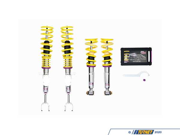KW Suspension F12/F13 KW Coilover Kit - Variant 3 (V3) 3522000C