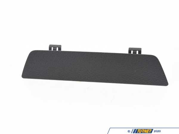 Genuine BMW Genuine BMW Cover Schwarz - 51459203709 - F06,F10,F12,F13 51459203709