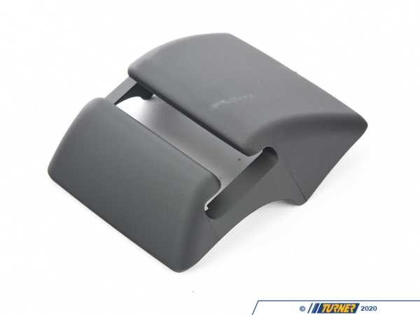 Genuine BMW Genuine BMW Cover F Roller Cover Support Schwarz - 51478217252 - E39 51478217252