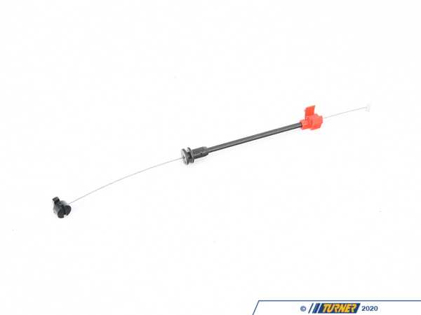 Genuine BMW BOWDEN CABLE, EMERGENCY UNLO 51247120472
