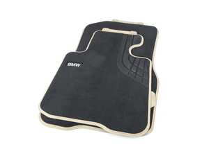 Genuine BMW Floor Mats, Textile, Front