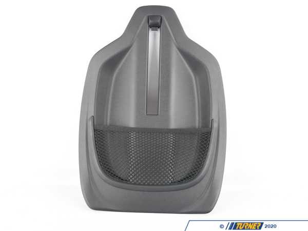 Genuine BMW REAR PANEL WITH NET 52107372296