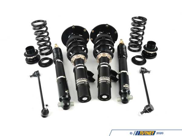 BC Racing BC Racing BR Series Coilover Suspension Kit - 5-Bolt Top Mounts - F30 RWD I-80-BR
