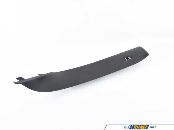 Genuine BMW Column A Cover - Left - Anthracite - F97, G01 51438072811