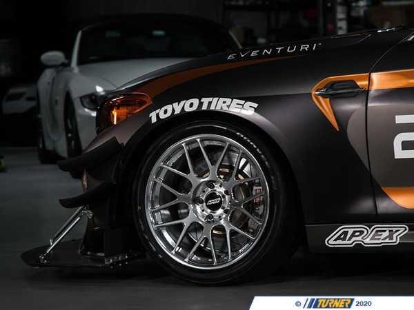 APEX Wheels APEX Forged ARC-8R 18x9.5 ET22 Square Wheel Set - Polished - (NO LONGER AVAILABLE) ARC8R189522PKT