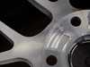 APEX Wheels APEX Forged EC-7R 18x9.5 ET28/ 18x10.5 ET40 Staggered Wheel Set - Brushed Clear EC7R18105ET40BKT View 8