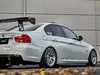 APEX Wheels APEX Forged EC-7R 18x9.5 ET28/ 18x10.5 ET40 Staggered Wheel Set - Brushed Clear EC7R18105ET40BKT View 3