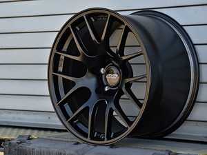 APEX Forged EC-7R 18x10 ET25 Square Wheel Set - Satin Black