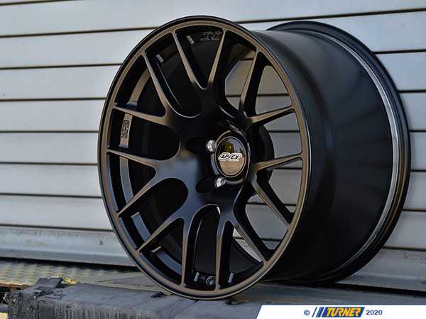APEX Wheels APEX Forged EC-7R 18x8.5 ET35 Square Wheel Set - Satin Black - (NO LONGER AVAILABLE) EC7R1885ET35SBKT
