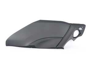 Genuine BMW Trim, C-Pillar, Leather, Lower Left Schwarz - 51437221677