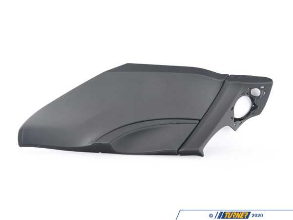 Genuine BMW Genuine BMW Trim, C-Pillar, Leather, Lower Left Schwarz - 51437221677 51437221677