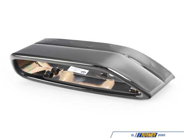 Genuine BMW TAILPIPE TIP, BLACK 18308631961