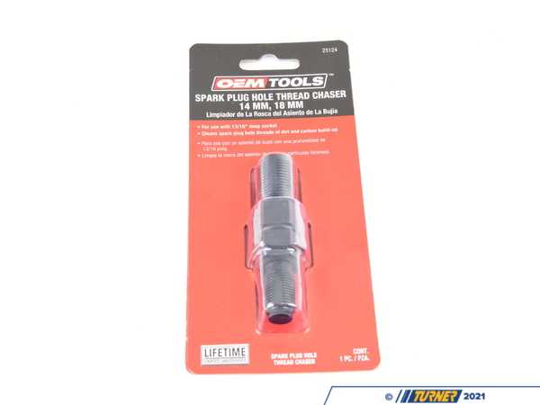 OEM Tools Metric Spark Plug Thread Chaser OEM25124