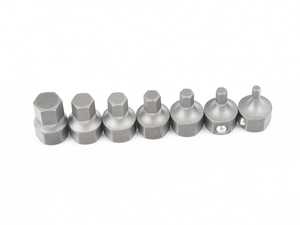7 Pc. Stubby Metric Hex Bit Set