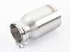 Turner Motorsport Turner 3.5" Universal Single Wall Exhaust Tip w/ Brushed Finish 026374TMS04-01 View 2