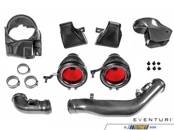 Eventuri Eventuri Black Carbon Fiber Intake Kit V2 - F8X M3/M4 EVE-F8XM-CF-INT