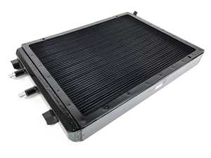 CSF High Performance Aluminum Heat Exchanger - Black Finish - F8X M3/M4, F87 M2 Competition