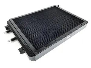 CSF High Performance Aluminum Heat Exchanger - Black Finish - F8X M3/M4, F87 M2 Competition
