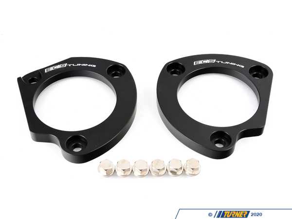 ECS MINI R56 ECS Strut Tower Plate Kit - Black 001718ECS01